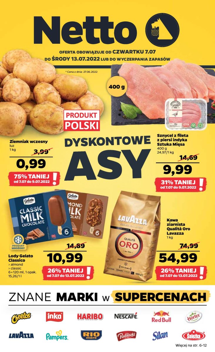 Акции Netto (Gazetka Netto) с 07.07.2022 до 13.07.2022. Акции, скидки, Газетка Нетто