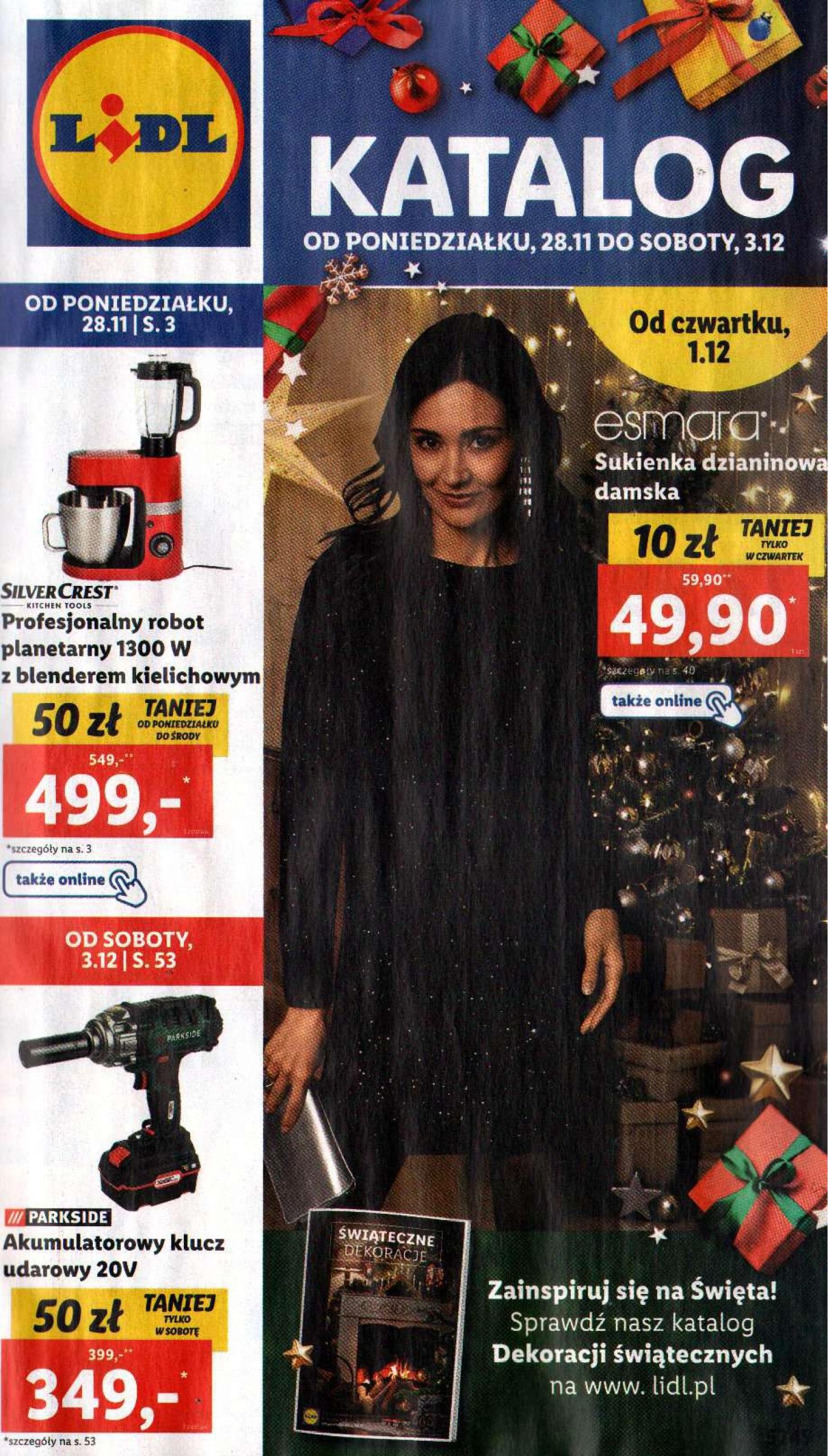 Акції Лідл (Gazetka Lidl) з 28.11.2022 до 3.12.2022. Акції, знижки, Газетка Лідл у Польщі
