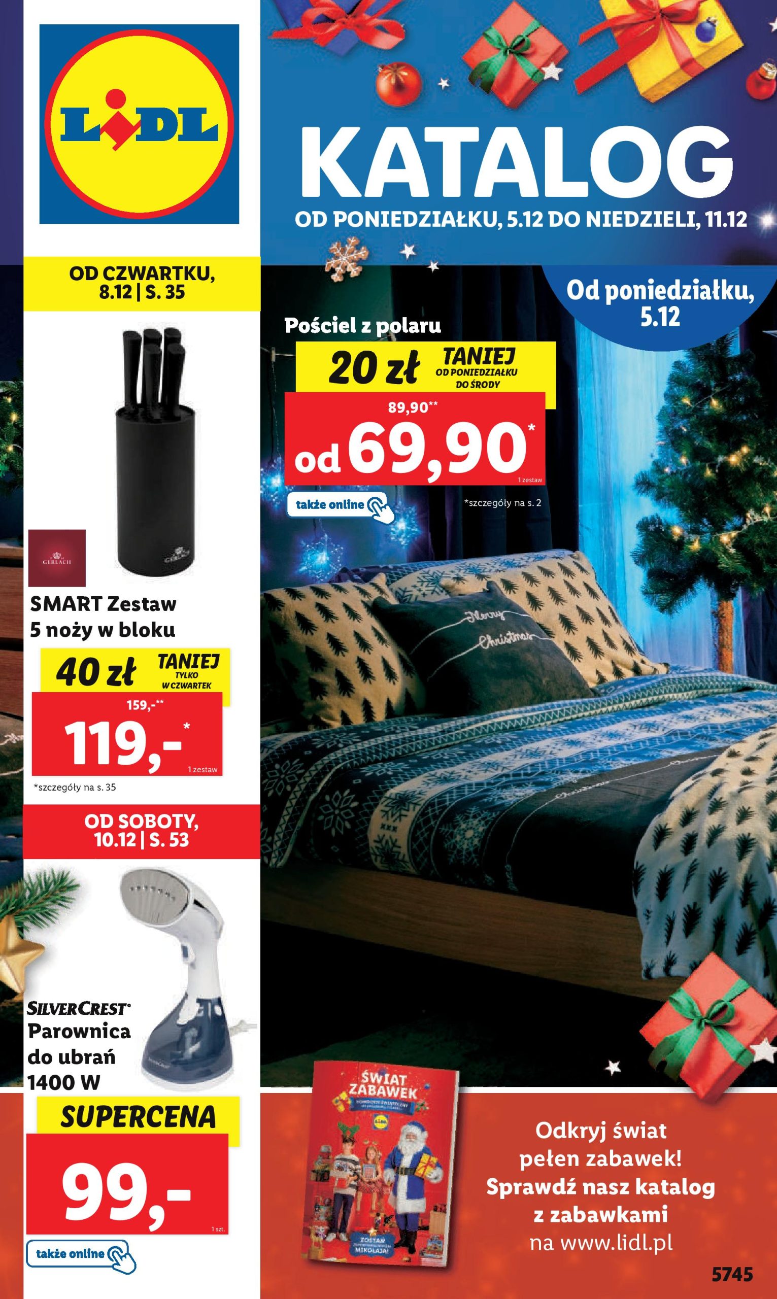 Акції Лідл (Gazetka Lidl) з 05.12.2022 до 11.12.2022. Акції, знижки, Газетка Лідл у Польщі