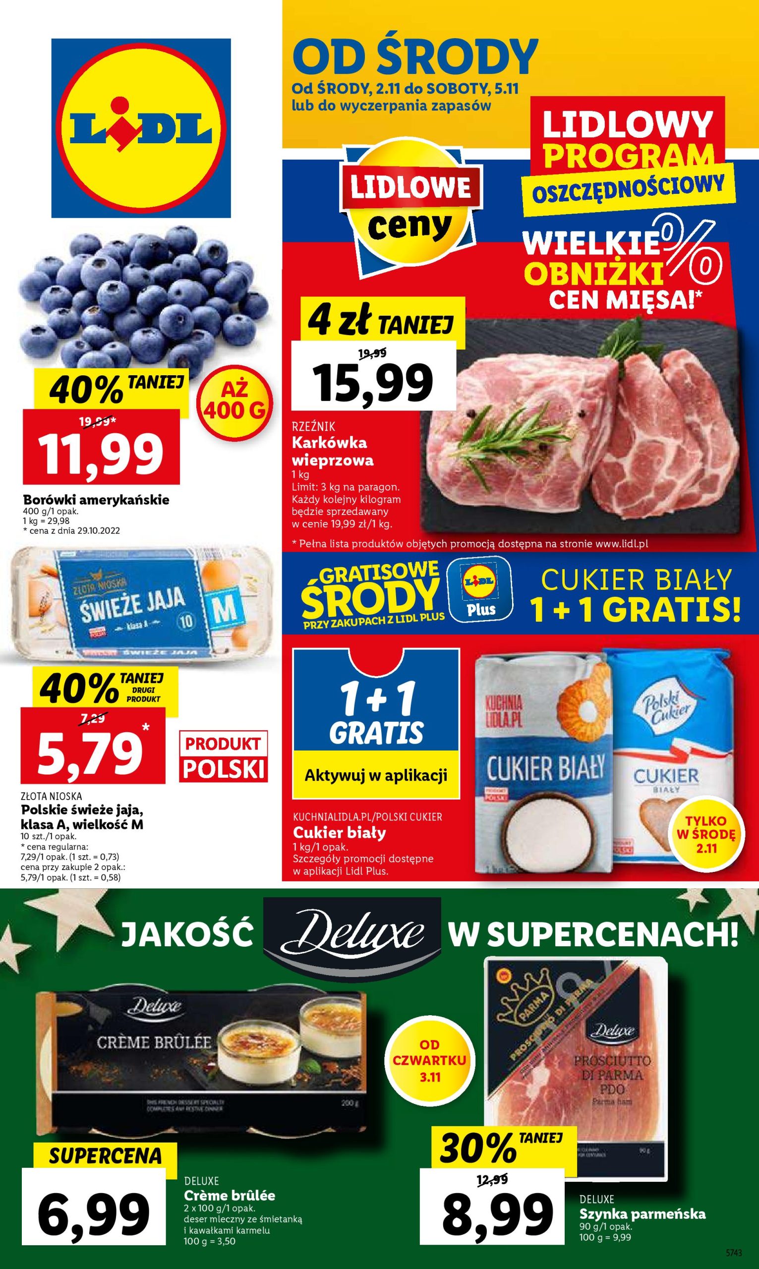 Акції Лідл (Gazetka Lidl) з 02.11.2022 до 05.11.2022. Акції, знижки, Газетка Лідл у Польщі