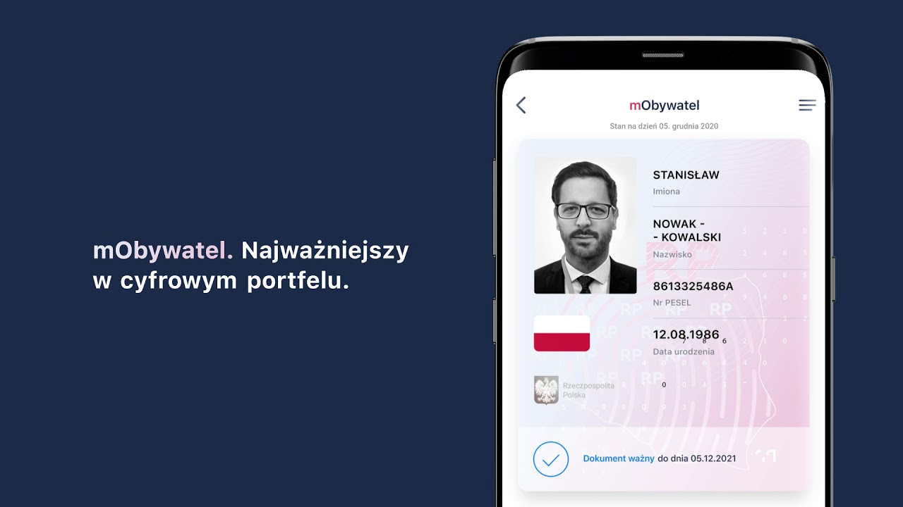 Проверка электронной личности клиентов в Департаменте по делам иностранцев в Варшаве с помощью инструмента mWeryfikator
