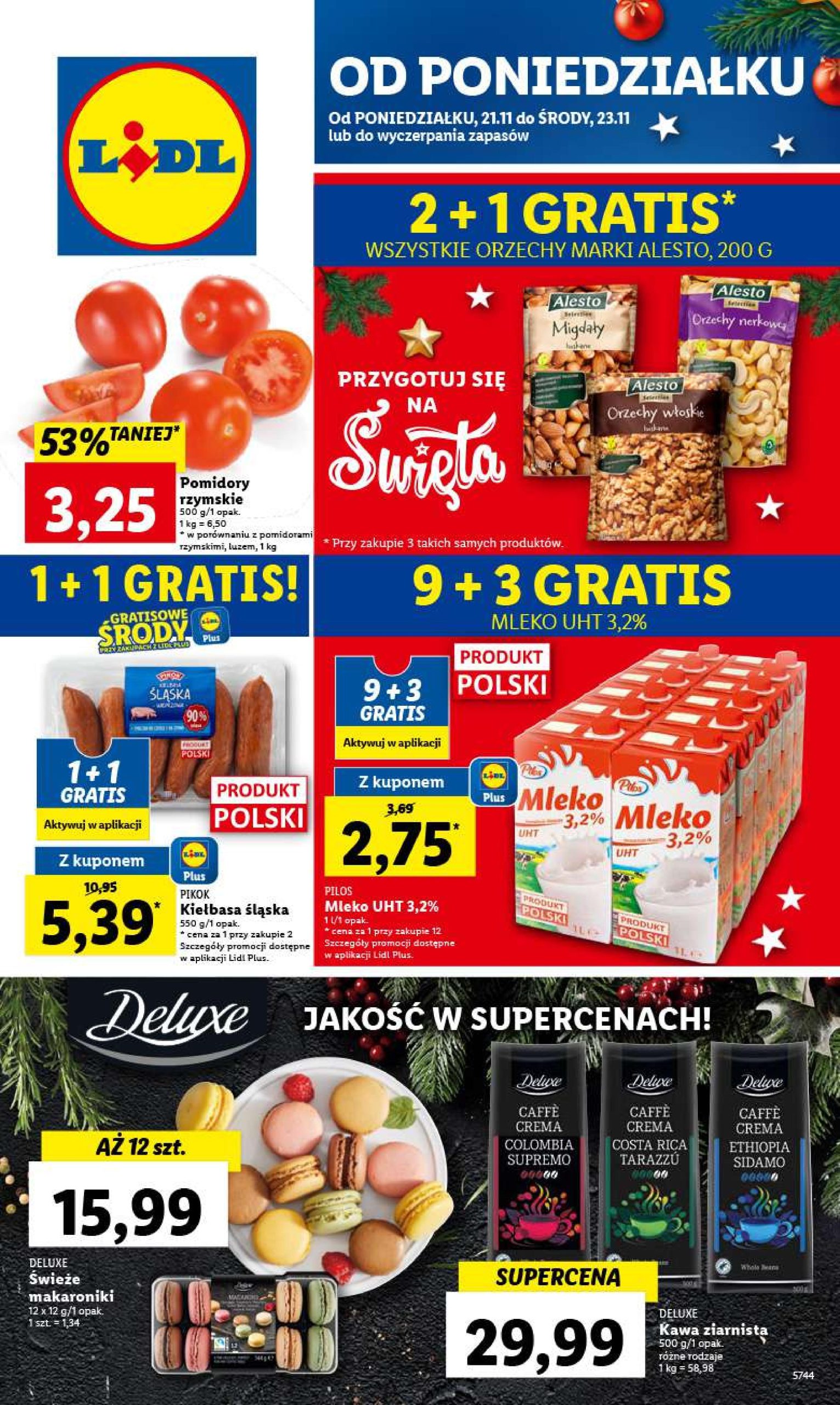 Акції Лідл (Gazetka Lidl) з 21.11.2022 до 23.11.2022. Акції, знижки, Газетка Лідл у Польщі
