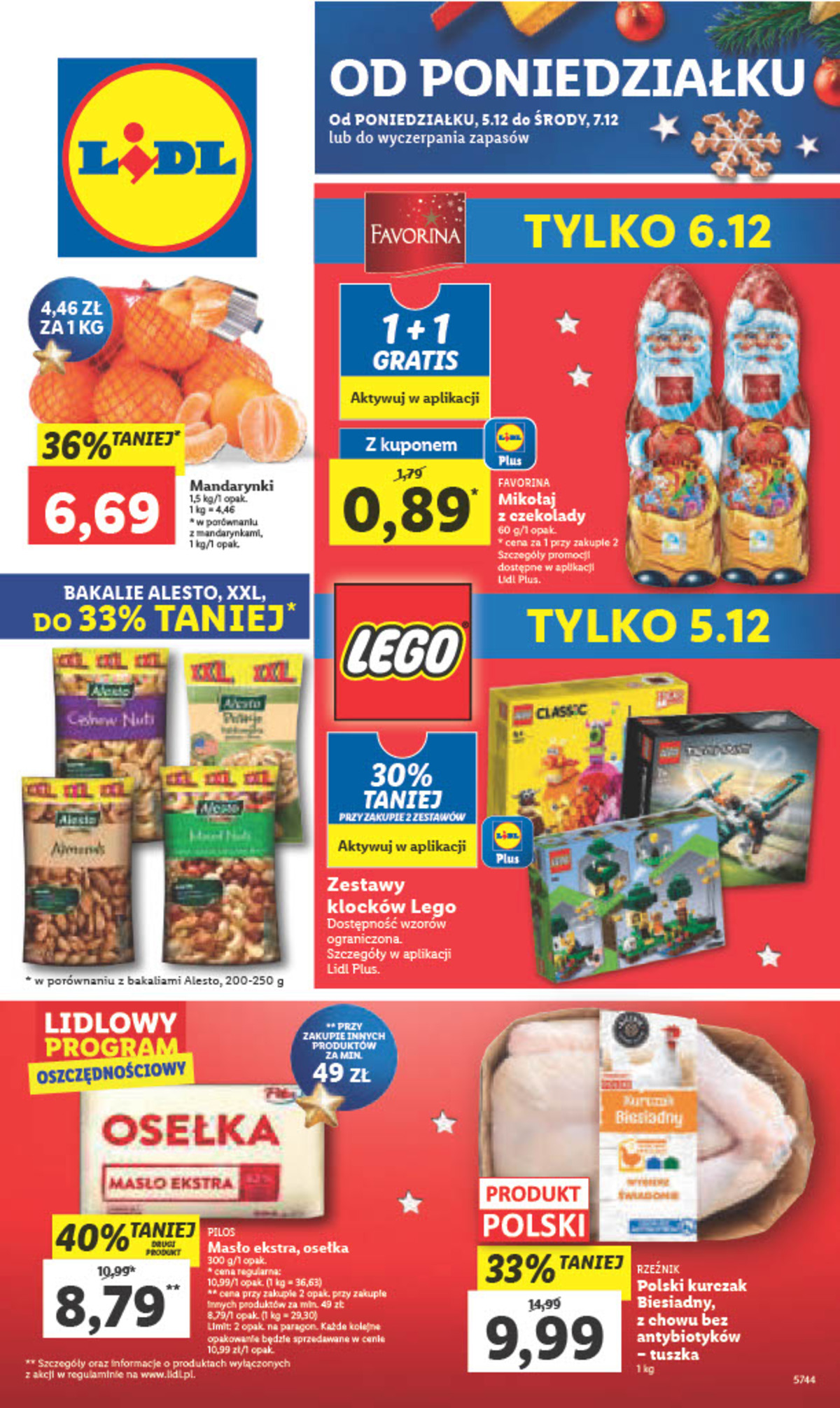 Акції Лідл (Gazetka Lidl) з 05.12.2022 до 07.12.2022. Акції, знижки, Газетка Лідл у Польщі