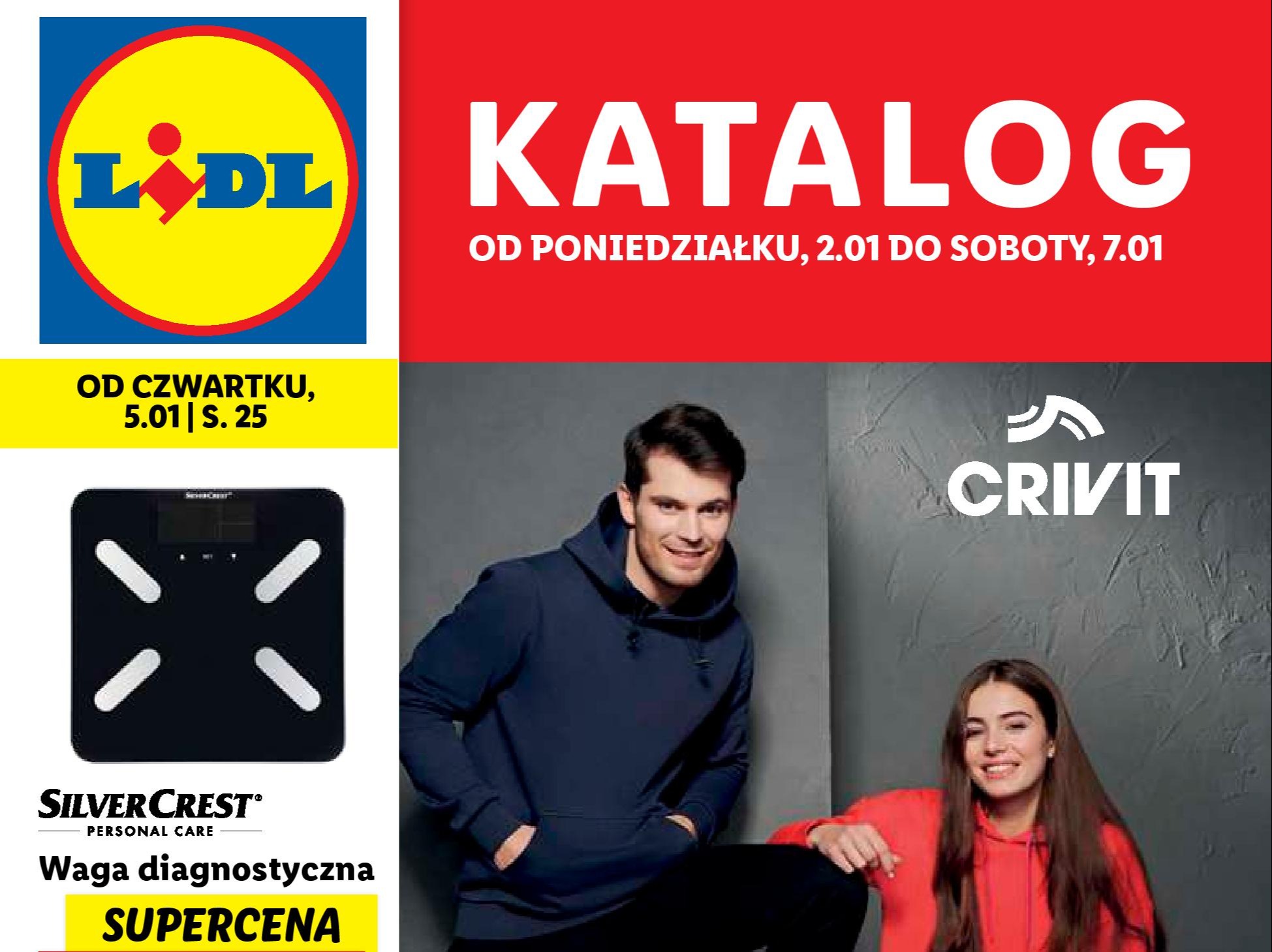 Акції Лідл (Gazetka Lidl) з 02.01.2023 до 07.01.2023. Акції, знижки, Газетка Лідл у Польщі