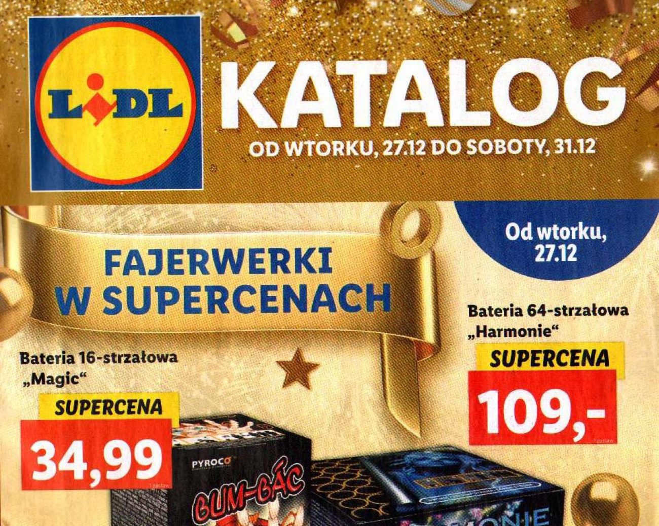 Акції Лідл (Gazetka Lidl) з 27.12.2022 до 31.12.2022. Акції, знижки, Газетка Лідл у Польщі