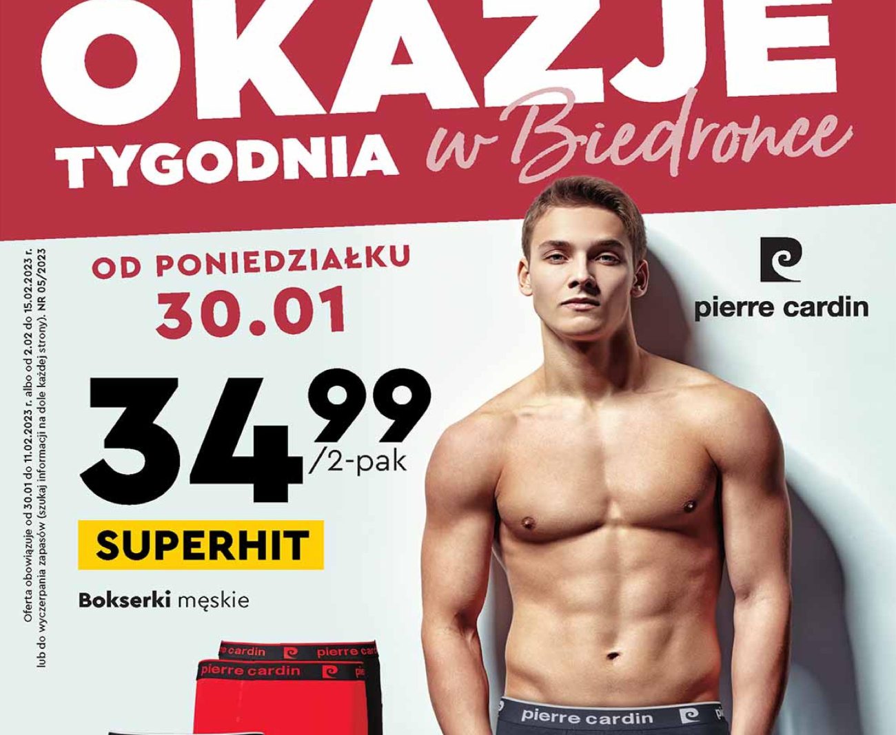 Акції Бедронка (Gazetka Biedronka) з 30.01.2023 до 15.02.2023. Акції, знижки, промоції, газетка Бедронка