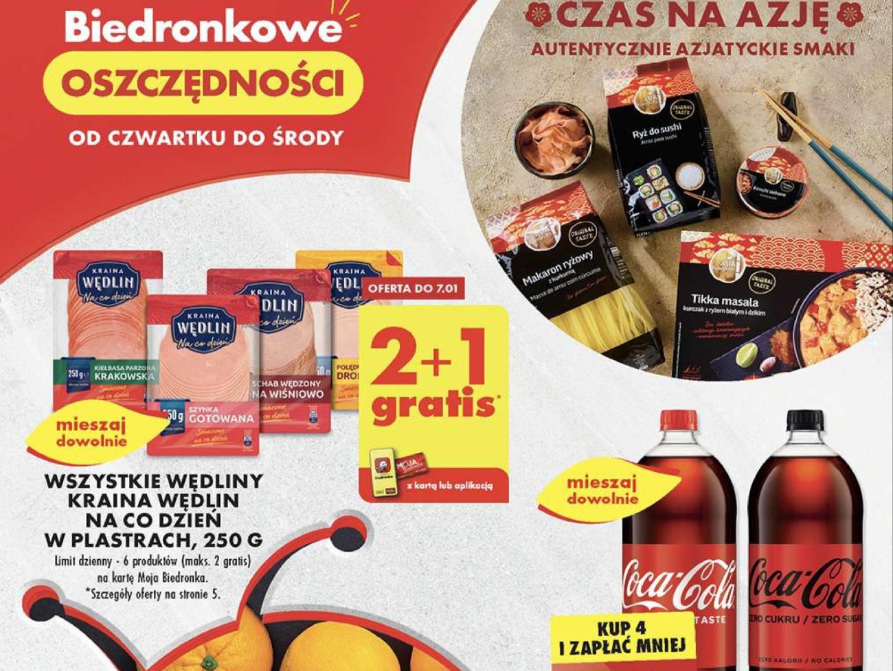Акції Бедронка (Gazetka Biedronka) з 05.01.2023 до 11.01.2023. Акції, знижки, промоції, газетка Бедронка