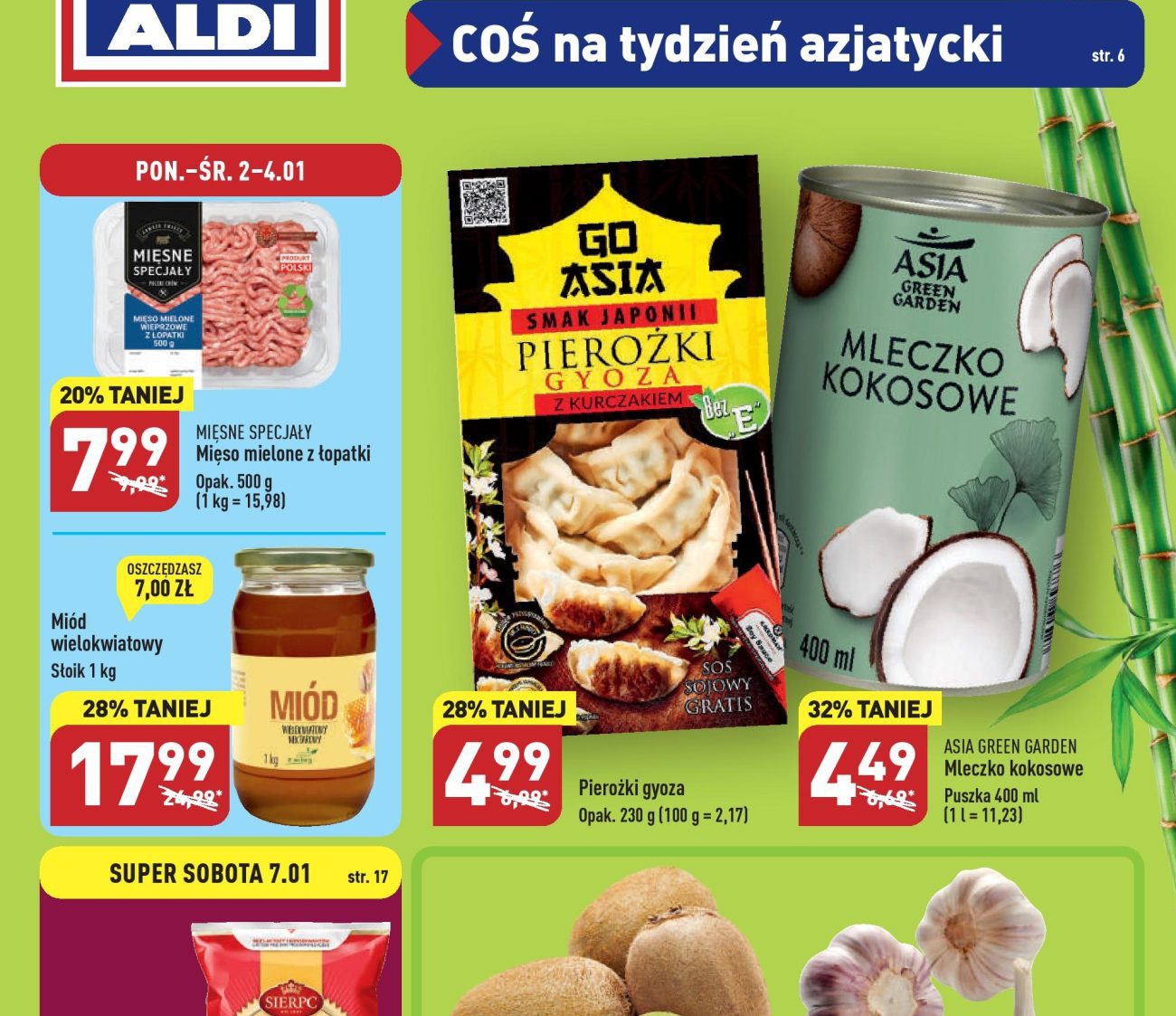 Нові Акції Алді (Gazetka Aldi) з 02.01.2022 до 07.01.2022. Акції, знижки, Газетка Алді