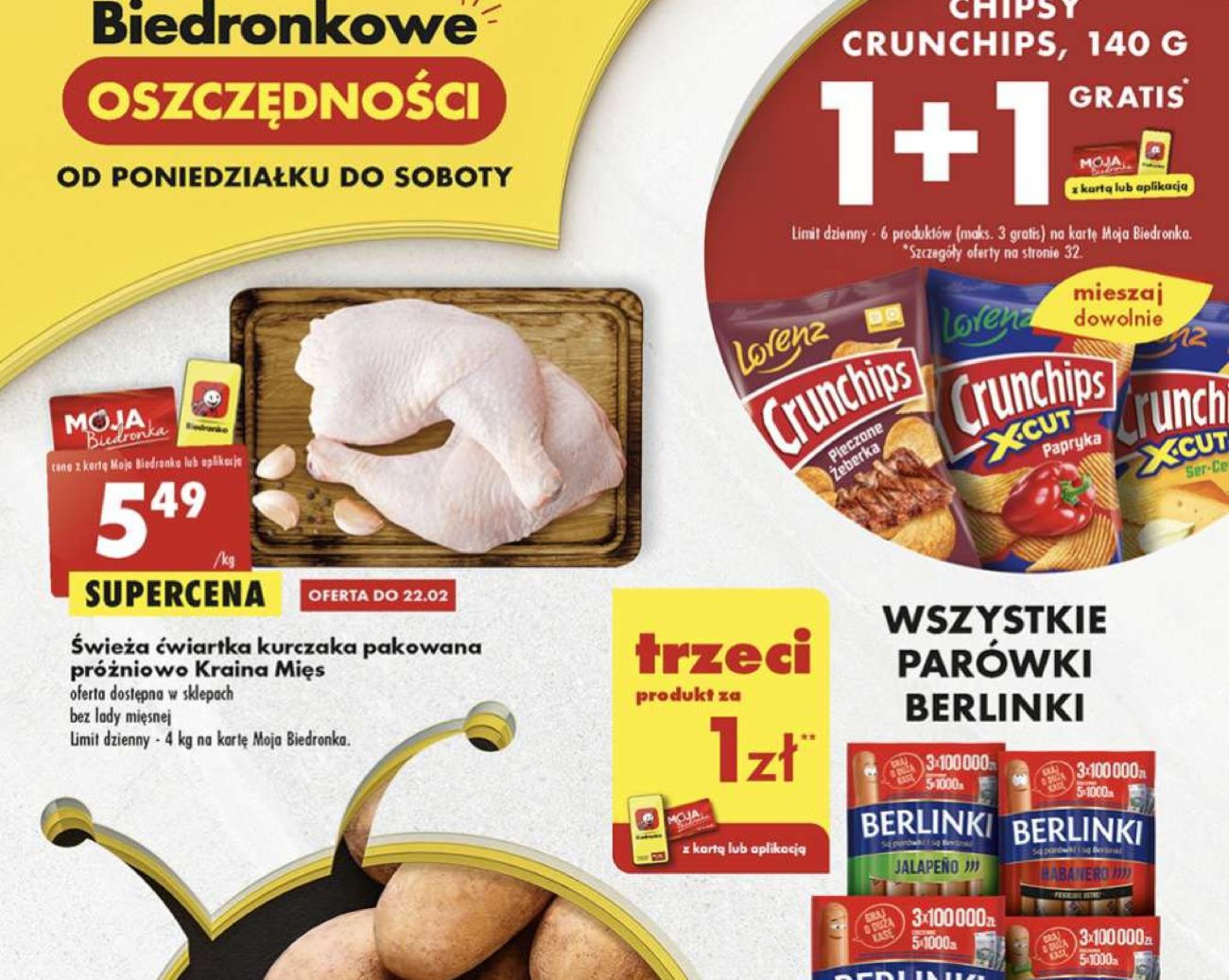 Акції Бедронка (Gazetka Biedronka) з 20.02.2023 до 25.02.2023. Акції, знижки, промоції, газетка Бедронка