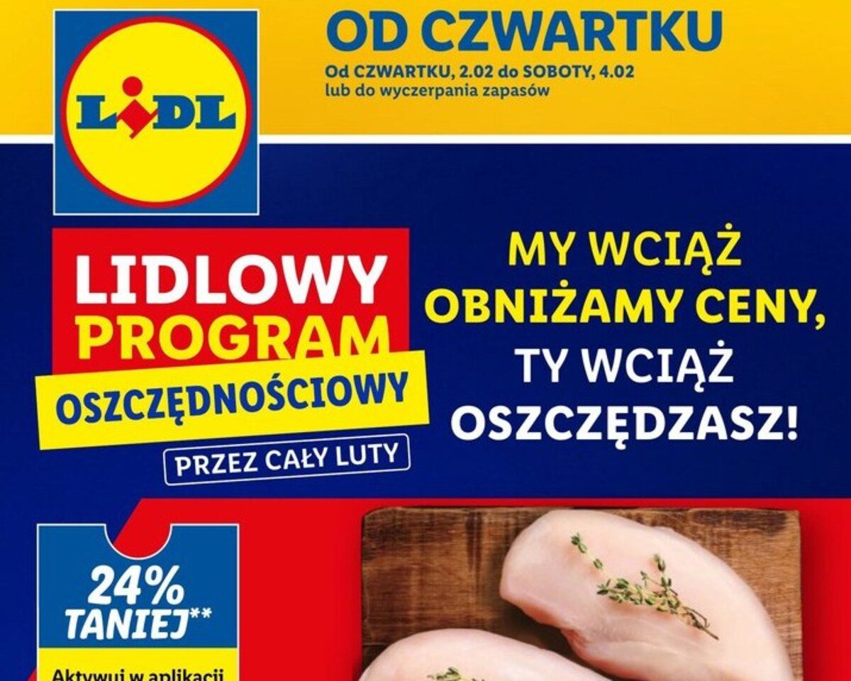 Акції Лідл (Gazetka Lidl) з 02.02.2023 до 04.02.2023. Акції, знижки, Газетка Лідл у Польщі