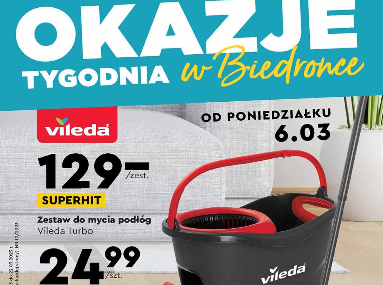 Акції Бедронка (Gazetka Biedronka) з 06.03.2023 до 23.03.2023. Акції, знижки, промоції, газетка Бедронка