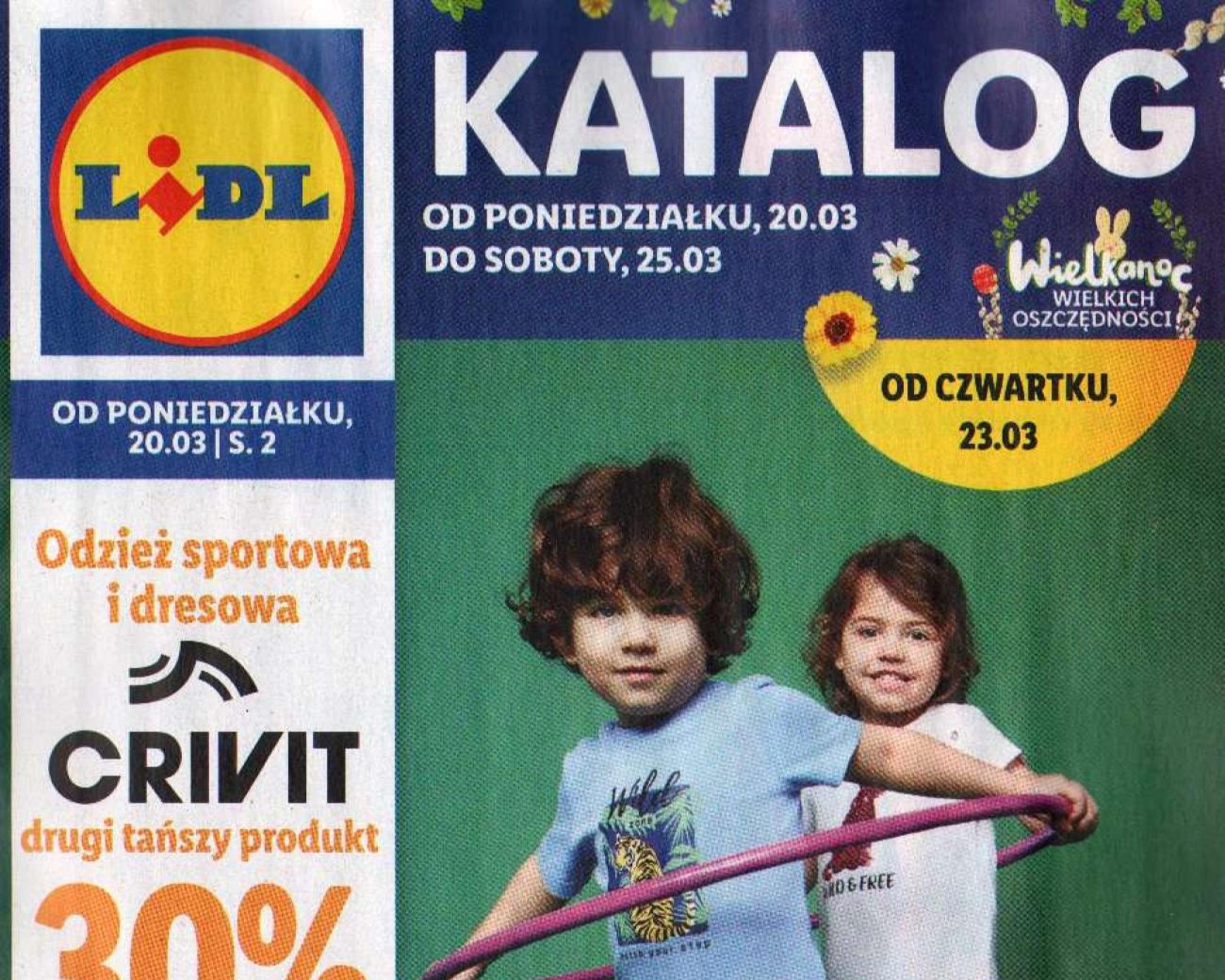 Акції Лідл (Gazetka Lidl) з 20.03.2023 до 25.03.2023. Акції, знижки, Газетка Лідл у Польщі