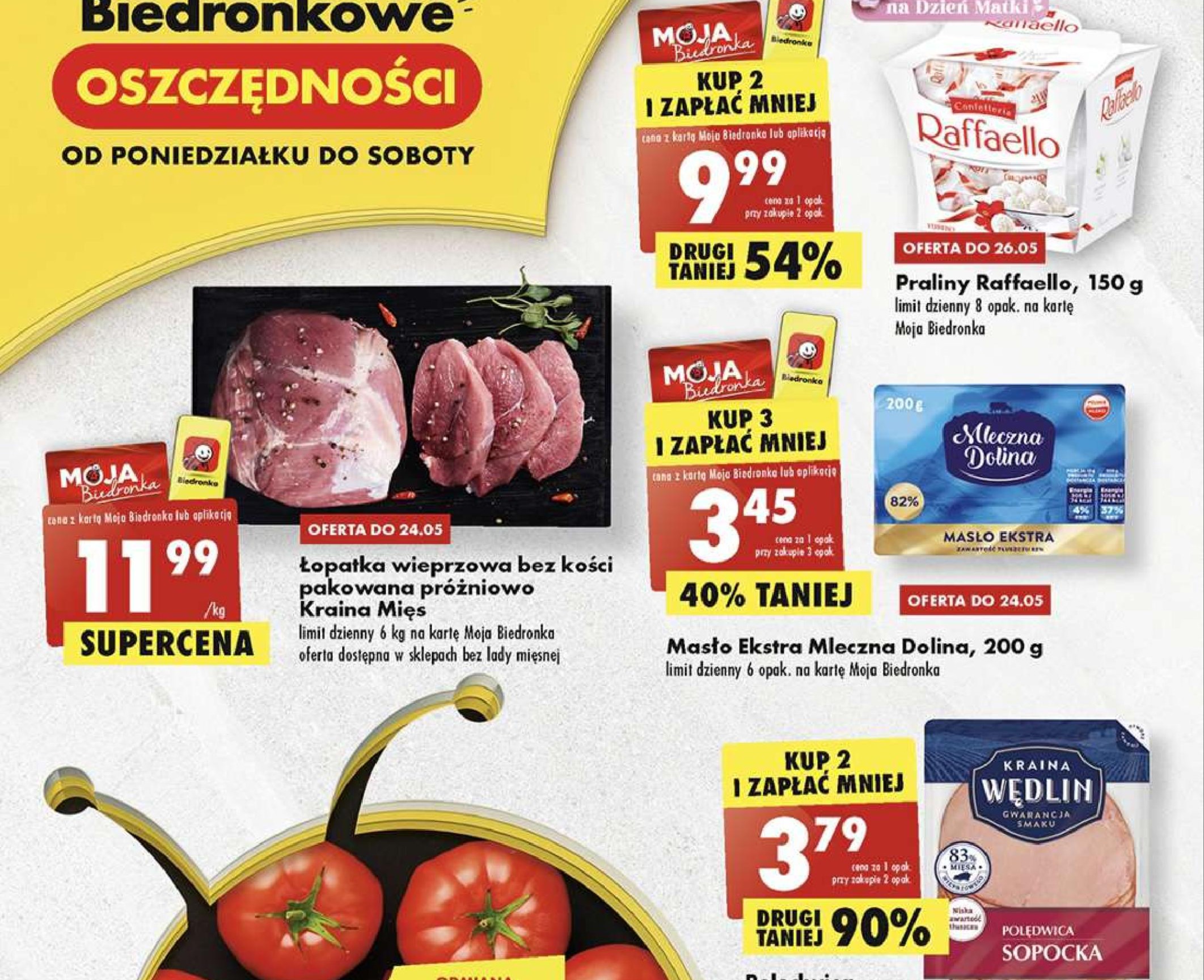 Акції та знижки Бедронка (Gazetka Biedronka) з 22.05.2023 до 27.06.2023. Акції, знижки, промоції, газетка Бедронка
