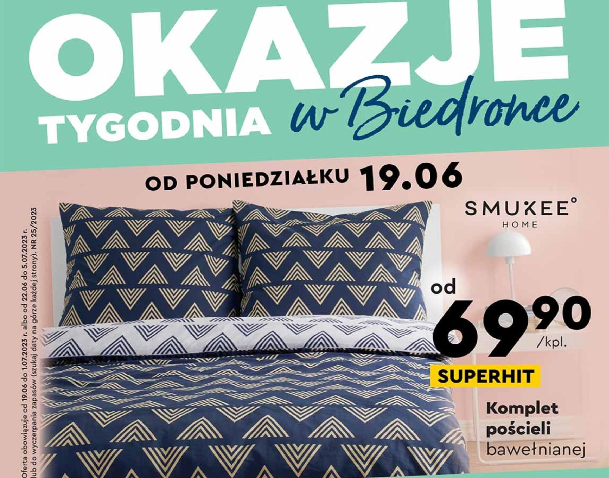 Акції та знижки Бедронка (Gazetka Biedronka) з 19.06.2023 до 05.07.2023. Акції, знижки, промоції, газетка Бедронка