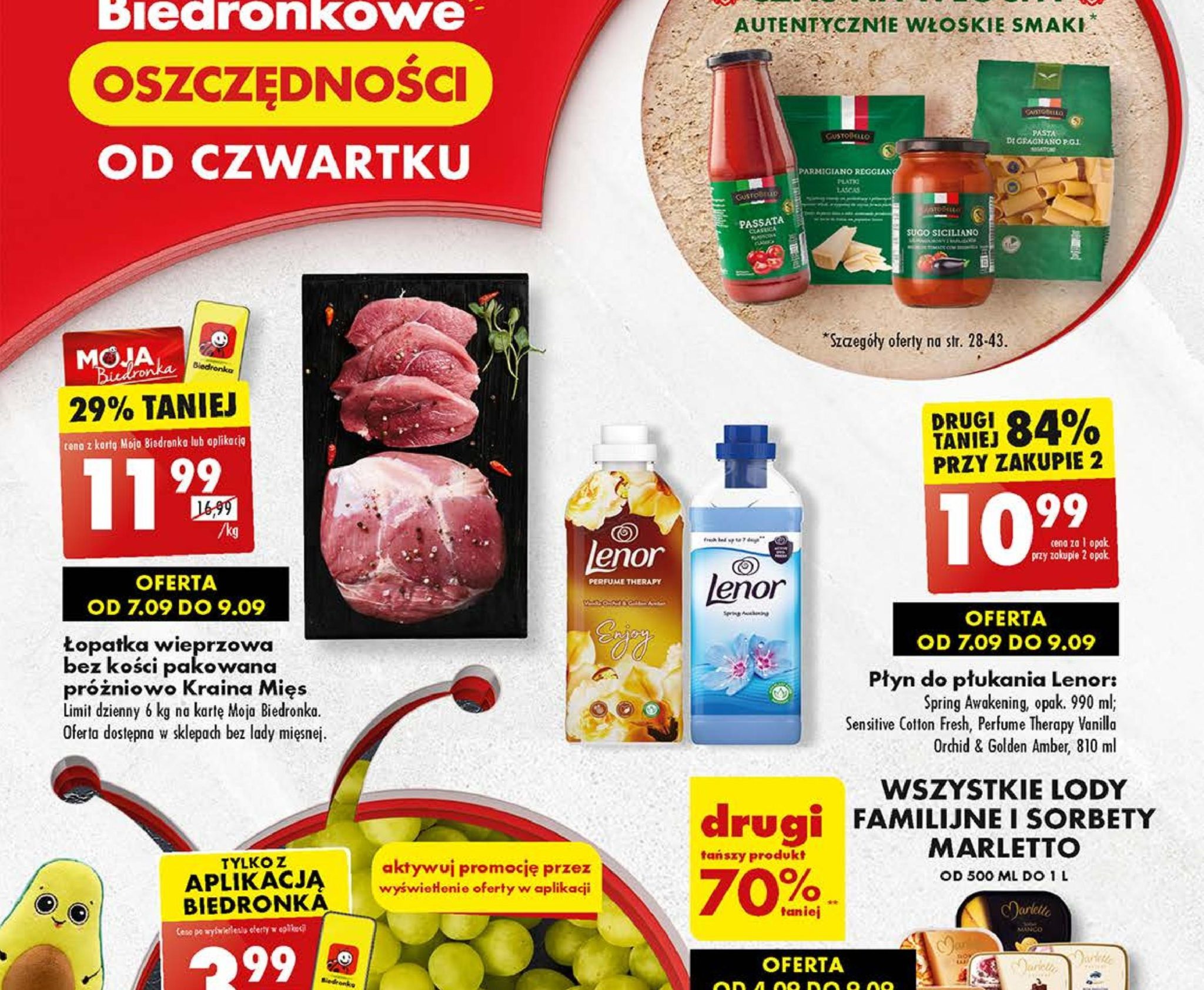 Акції та знижки Бедронка (Gazetka Biedronka) з 07.09.2023 до 13.09.2023. Акції, знижки, промоції, газетка Бедронка