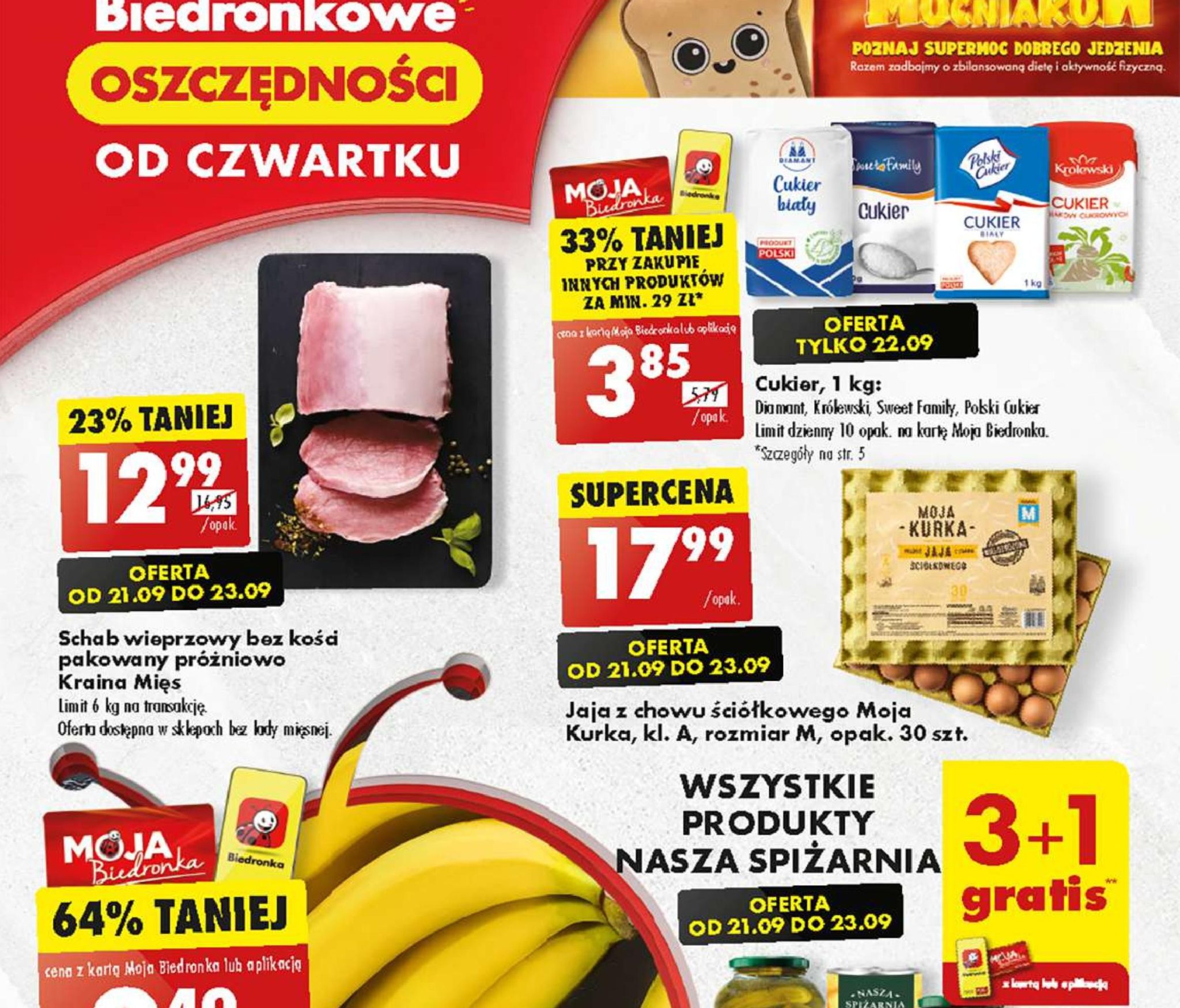 Акції та знижки Бедронка (Gazetka Biedronka) з 21.09.2023 до 27.09.2023. Акції, знижки, промоції, газетка Бедронка