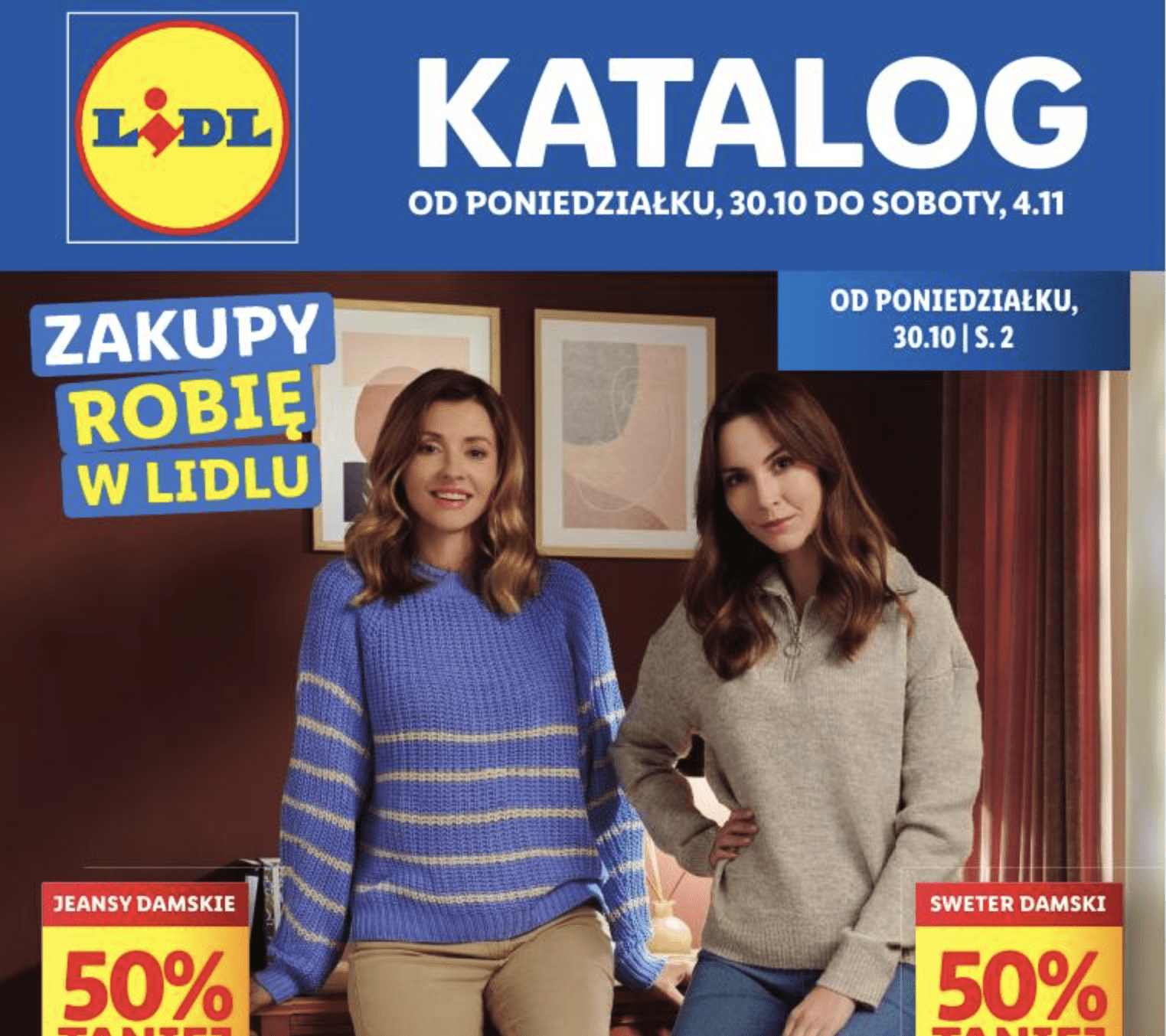 Акції Лідл (Gazetka Lidl) з 30.10.2023 до 04.11.2023. Акції, знижки, Газетка Лідл у Польщі