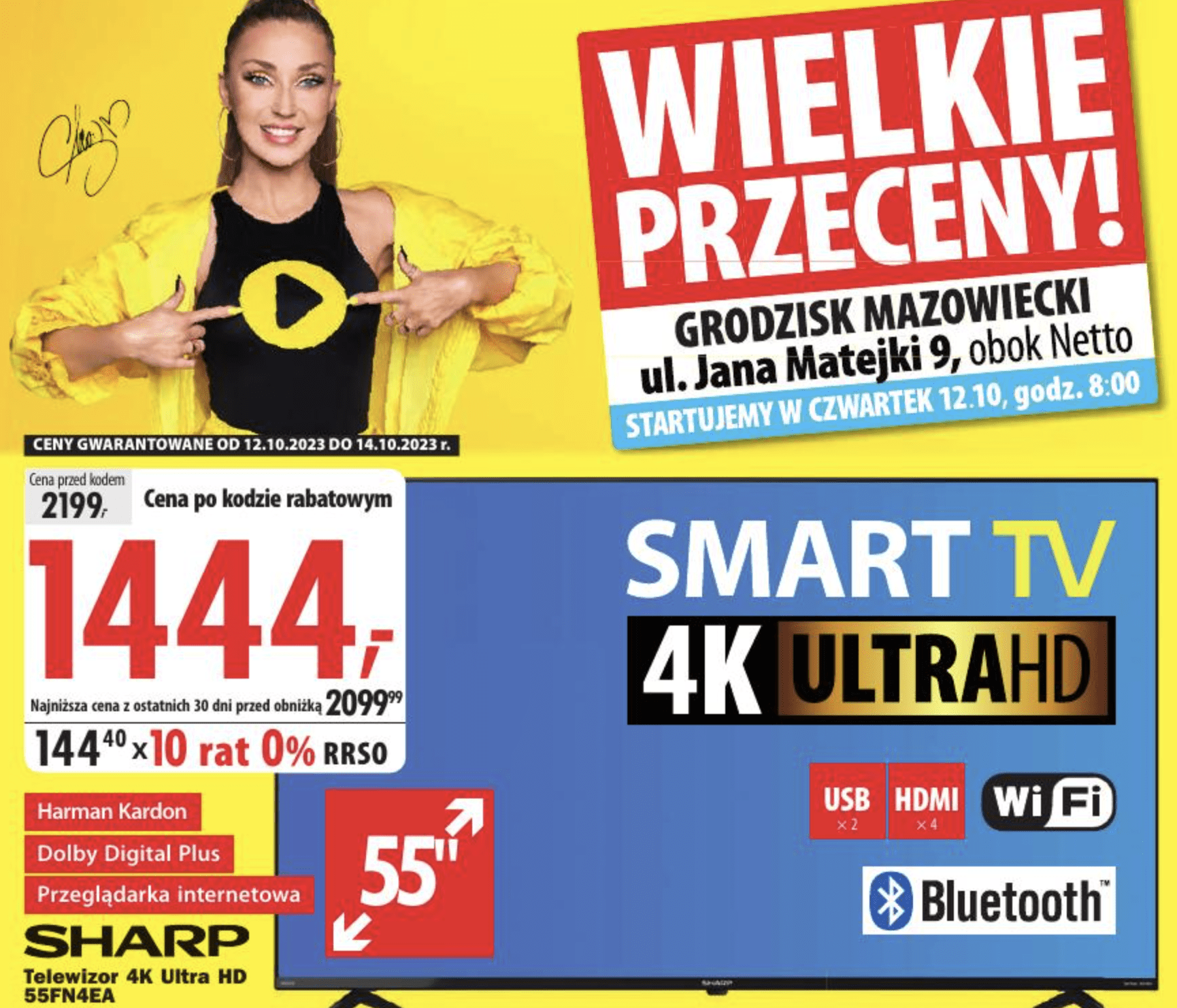 Акції та знижки Медіаексперт (Gazetka Media Expert) з 12.10.2023 до 14.10.2023. Акції, знижки, промоції, газетка Медіаексперт