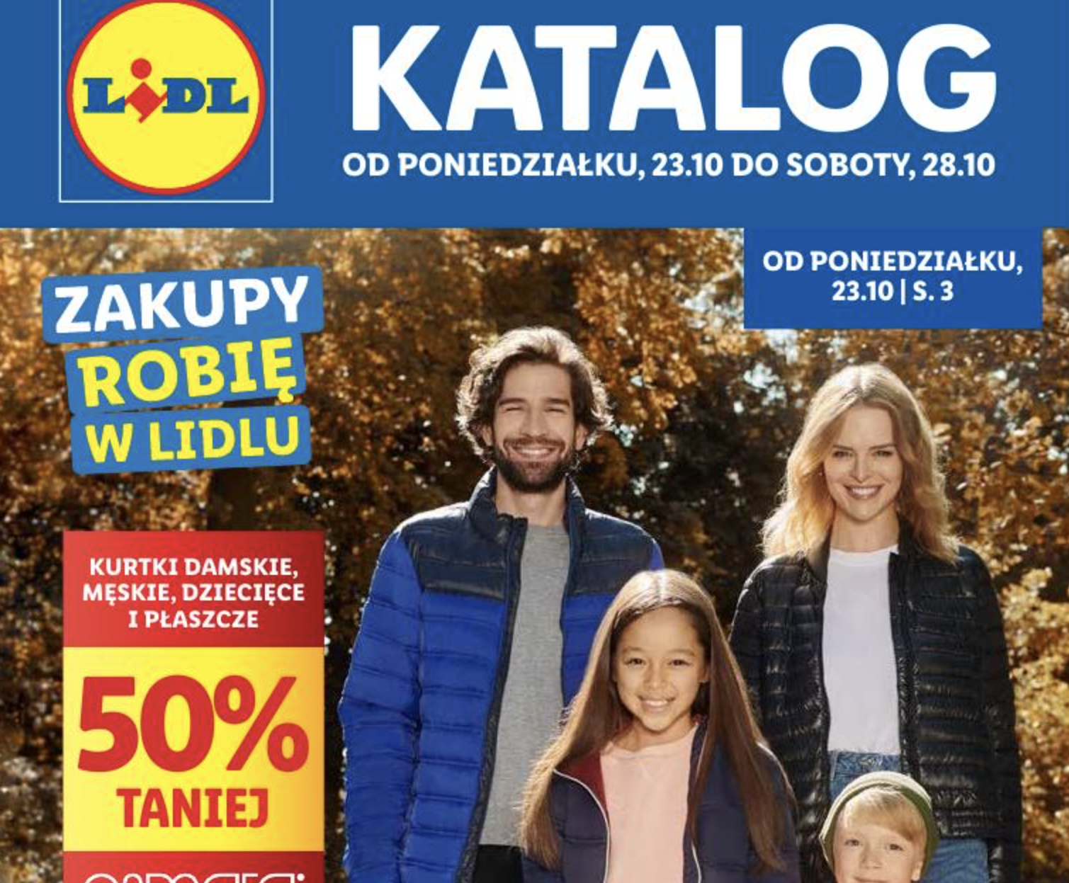 Акції Лідл (Gazetka Lidl) з 23.10.2023 до 28.10.2023. Акції, знижки, Газетка Лідл у Польщі