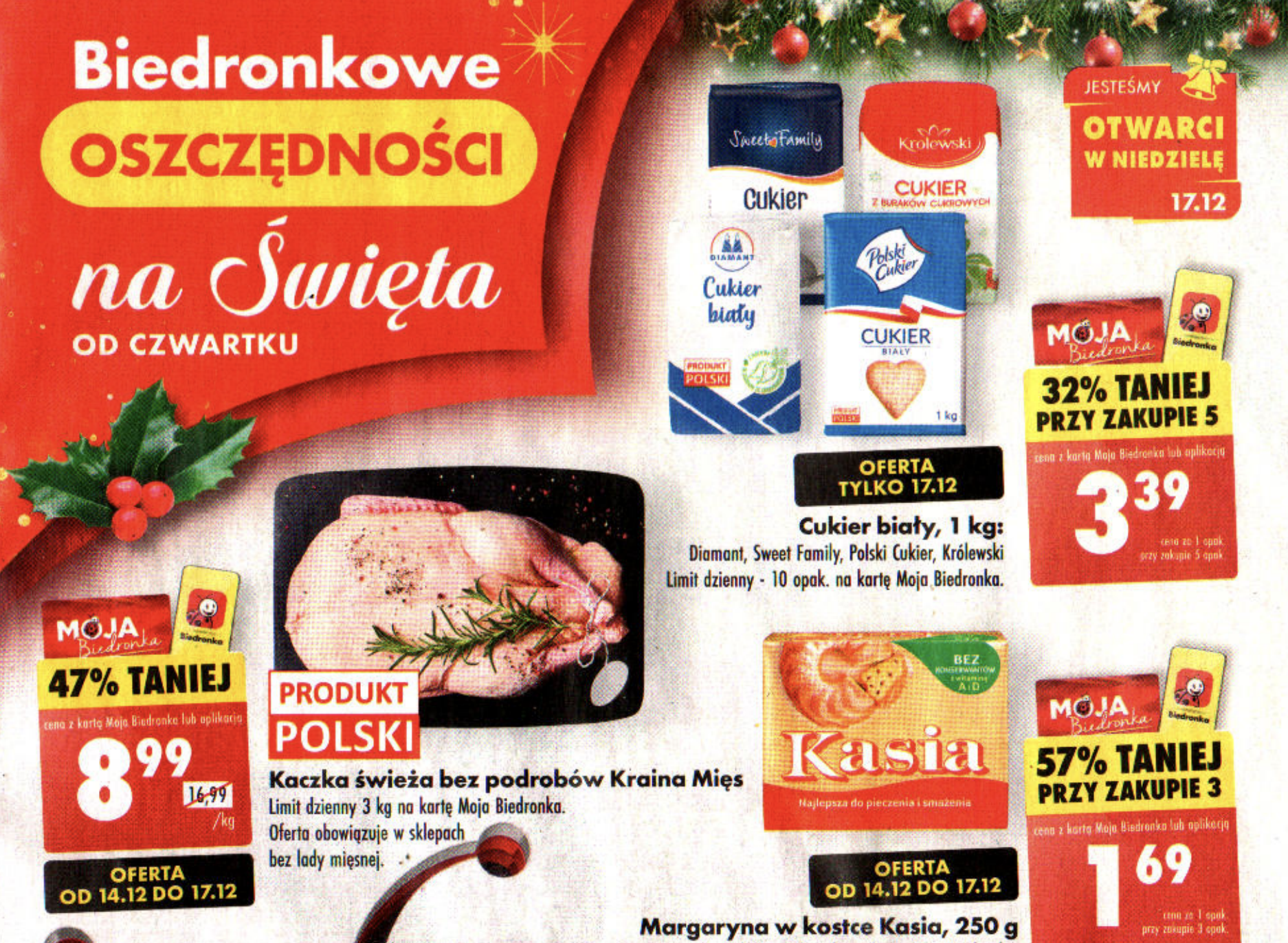 Акції та знижки Бедронка (Gazetka Biedronka) з 11.12.2023 до 20.12.2023. Акції, знижки, промоції, газетка Бедронка