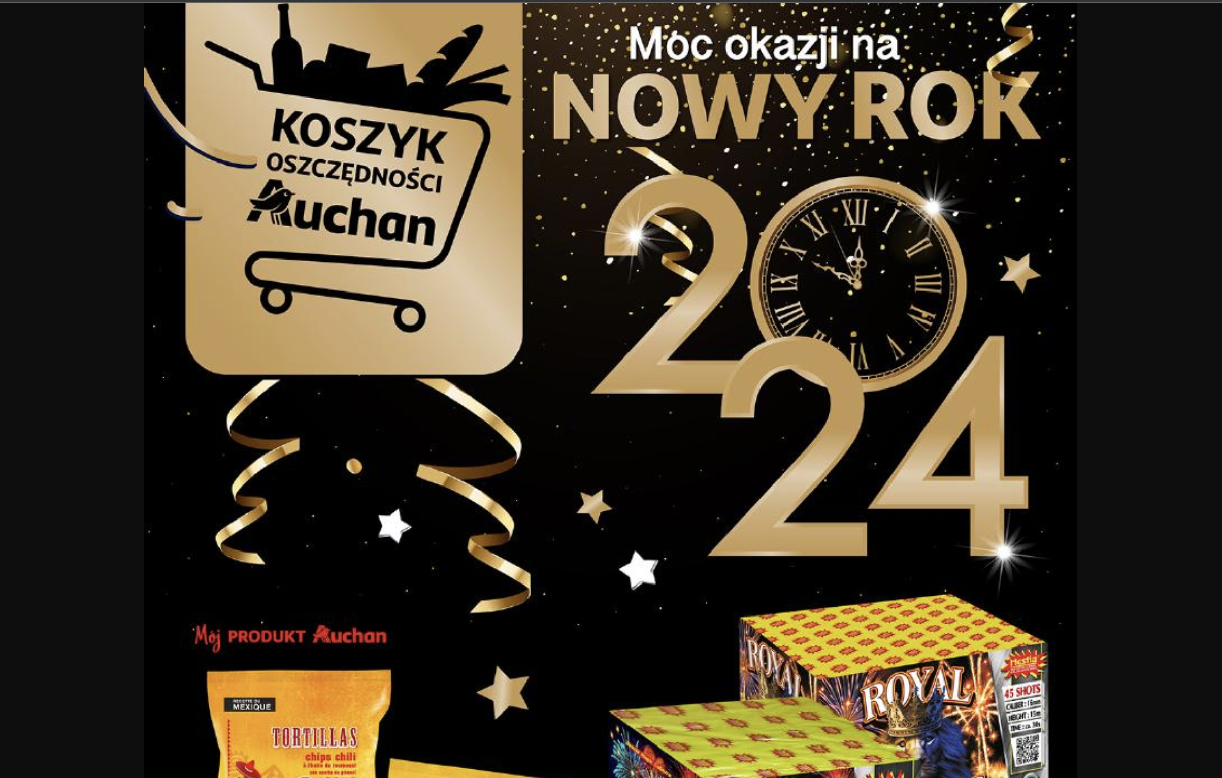 Акції Ашан у Польщі(Gazetka Biedronka) з 27.12.2023 до 30.12.2023. Акції, знижки, Газетка Ашан Польща