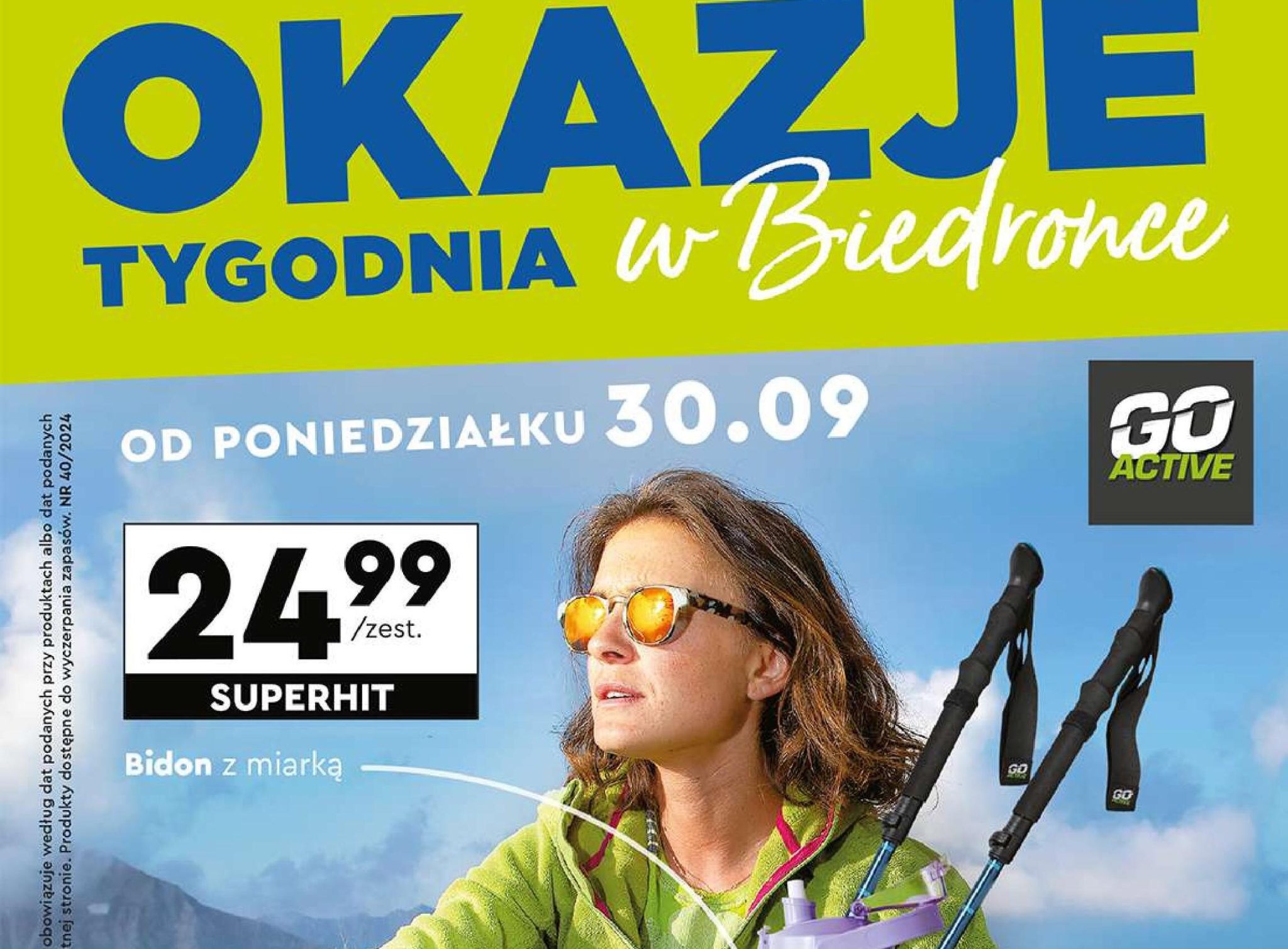 Акції та знижки Бедронка (Gazetka Biedronka) з 30.09.2024 до 16.10.2024. Акції, знижки, промоції, газетка Бедронка